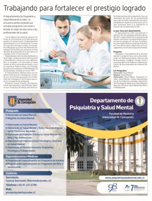 Imagen AtenciA?n: Postula al Doctorado en Salud Mental